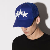 Amiri Hat Peaked Cap Sunshade Beach Casual Hat Adjustable Metal Lock Baseball Cap